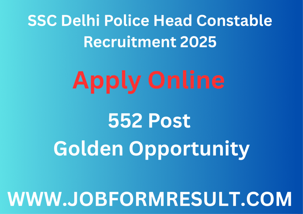 ssc delhi police constable