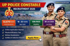 UP Police Constable Bharti 2026