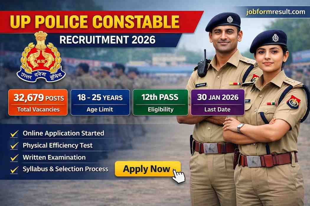 UP Police Constable Bharti 2026