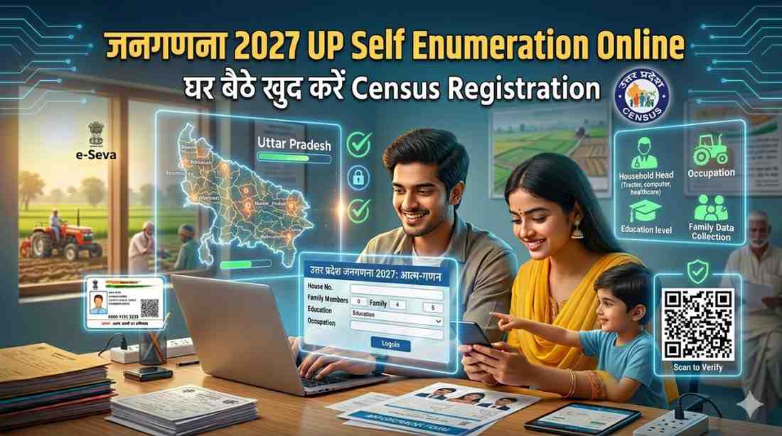 Janganana 2027 UP Self Enumeration Online
