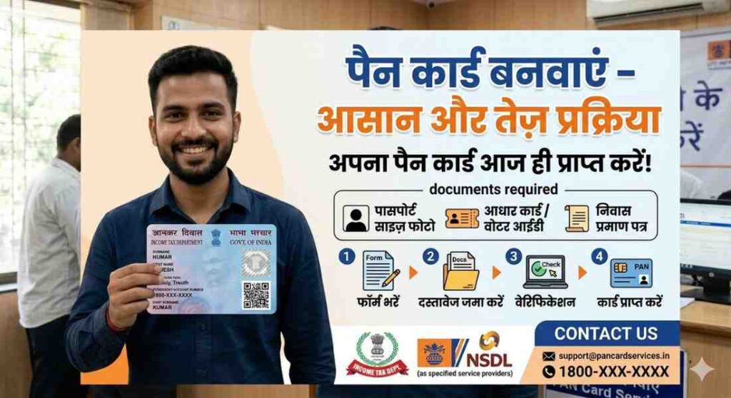 PAN Card Kaise Banaye 2025
