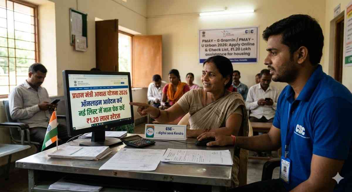 PM Awas Yojana 2026 Apply Online