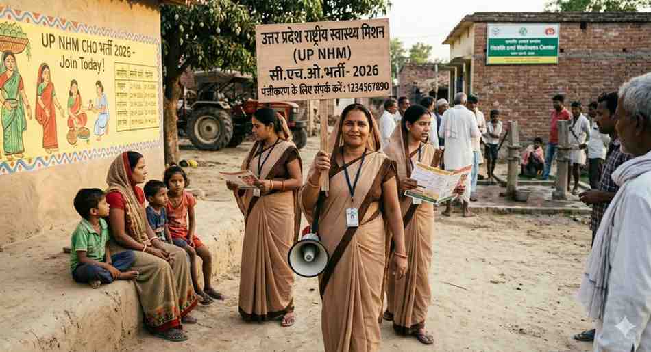 UP NHM CHO Bharti 2026
