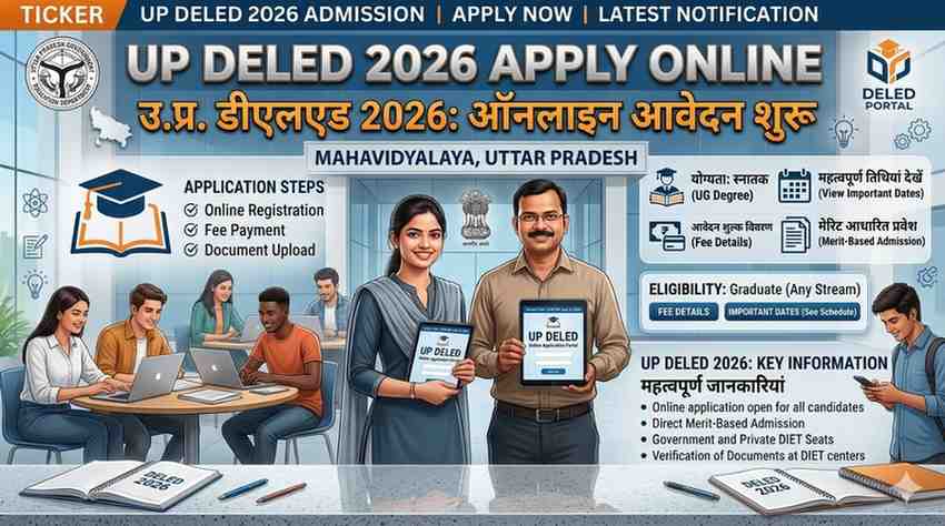 UP DELED 2026 Apply Online