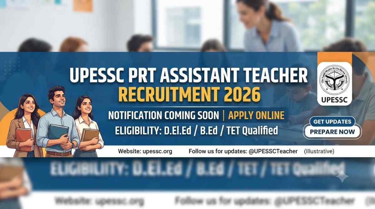 upessc prt exam pattern 2026